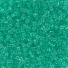 Miyuki delica Beads 11/0 - Transparent mint green dyed DB-1304
